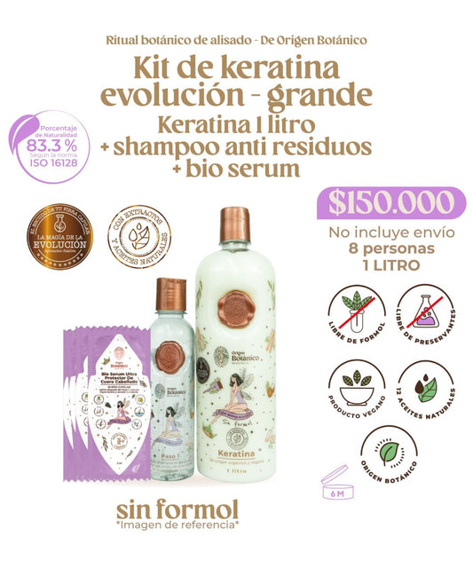 KERATINA RITUAL BOTANICO 1000 ml