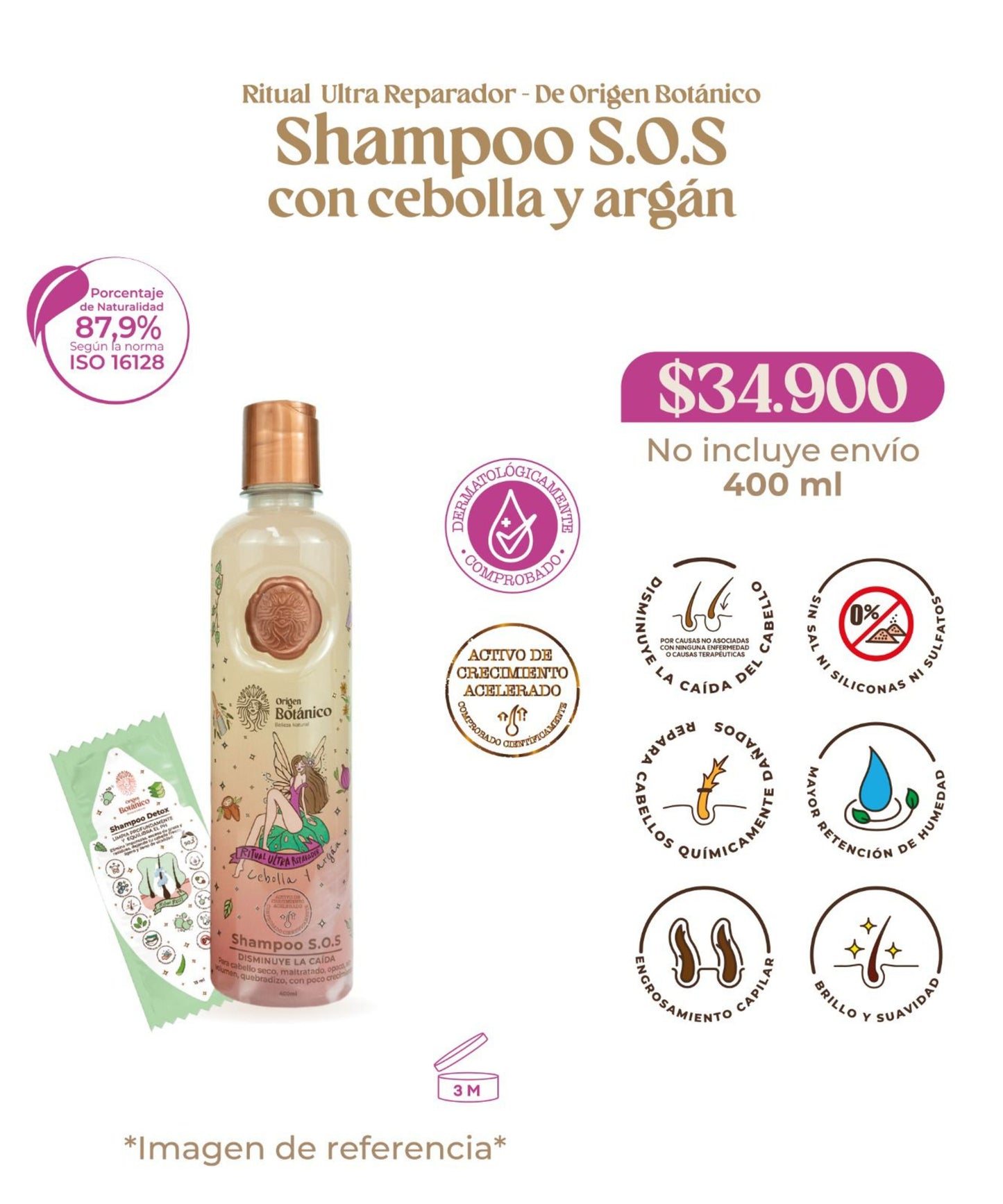 SHAMPOO S.O.S CON CEBOLLA