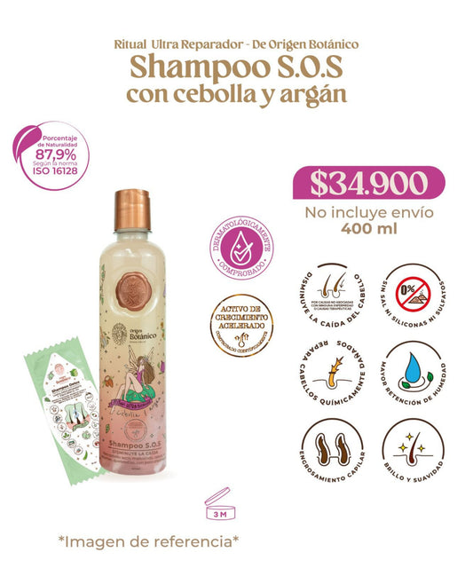SHAMPOO S.O.S CON CEBOLLA