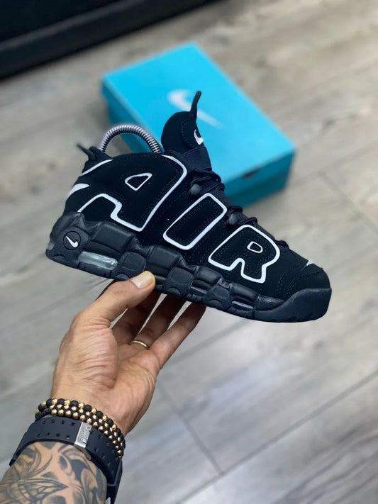 NIKE AIR MORE UP NEGRAS