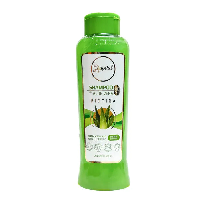 SHAMPOO CON ALOE VERA ANYELUZ X 500 ML