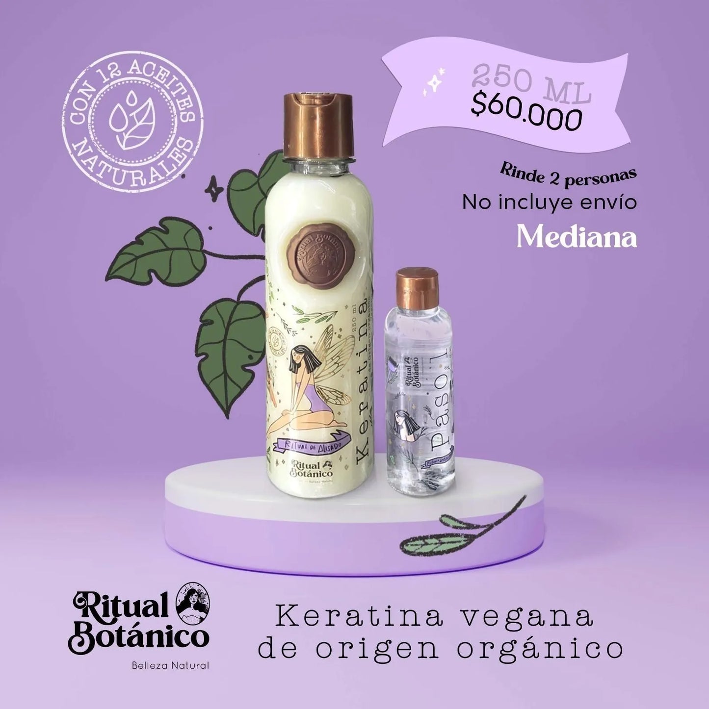 KERATINA RITUAL BOTANICO 250 ml