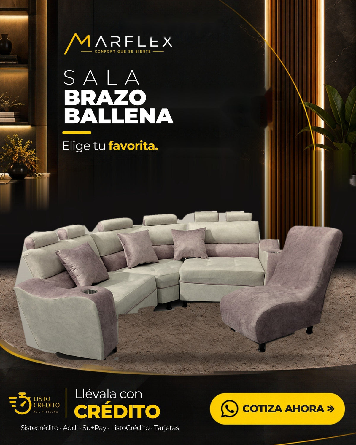 Sala Brazo Ballena · MARFLEX