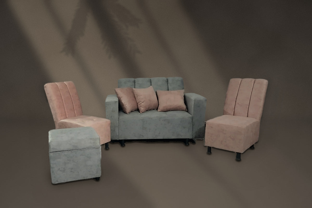 Sala Cubo Con Brazo · ambiente noche