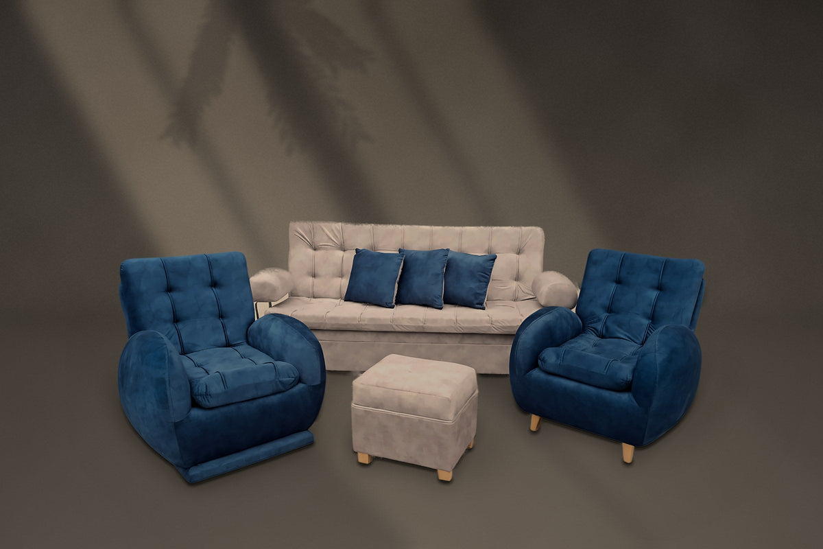 Sala Huevo con Mesedora · v1 noche